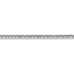 Unique Wishlist Platinum Spiga Chain - 18"