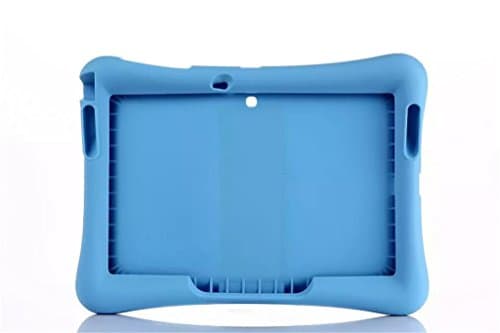 MOONBAY MALL High Quality Rubber Soft Gel Material Shock Proof Anti slip Case Cover For Samsung Galaxy TAB S 10.5" SM-T800 / SM-T805 - Offers Robust Protection for Kids. Blue