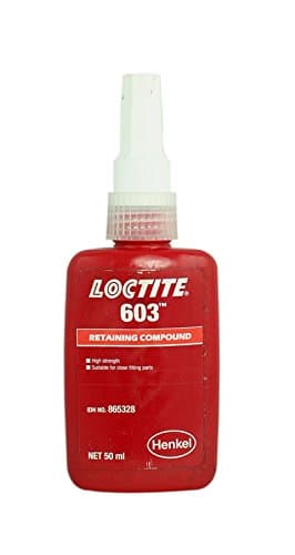 Loctite 603 - Gen Purpose - Retaining Compound - High Strength - Retaining - 50ml Glue - 5 Pack