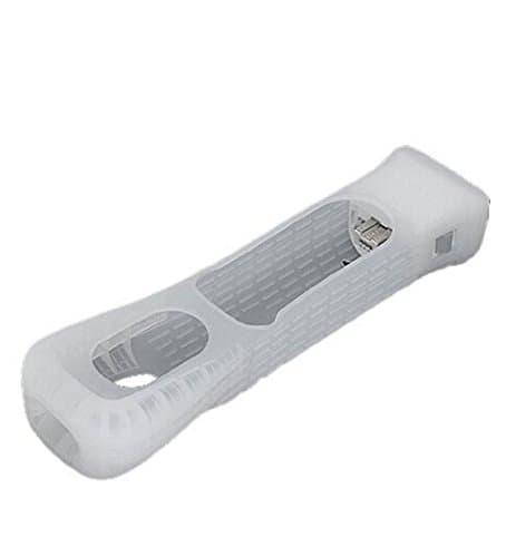 Changwei Accessory for Nintendo Wii (White Motion Plus Adapter + Silicone Sleeve for Nintendo Wii)