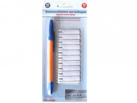 Nameplates for Clothing