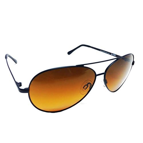 BluBlocker Aviator Sunglasses - Polarized Black Wire