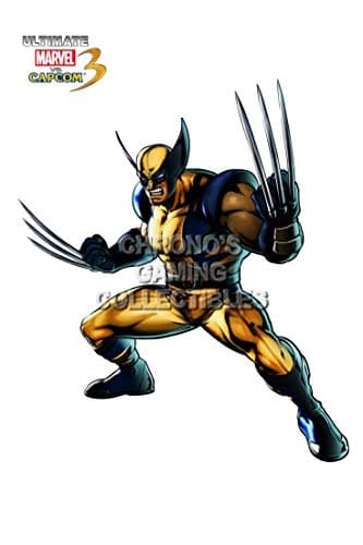 CGC Huge Poster - Marvel vs Capcom 3 Wolverine Ultimate PS3 XBOX 360 - MVCA84 (24" x 36" (61cm x 91.5cm))