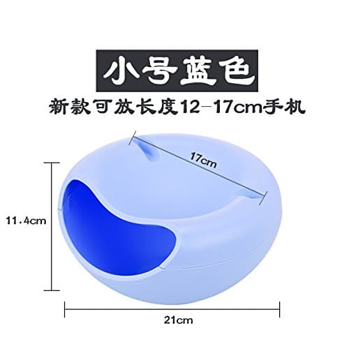 Plastic melon seeds dry fruit plate creative fruit plate living room home candy pan melon box box candy box, upgrade blue