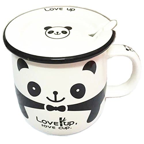 Panda Office Mug Coffee Milk Ceramic Mug Cup Pen case 300ml Best Gift