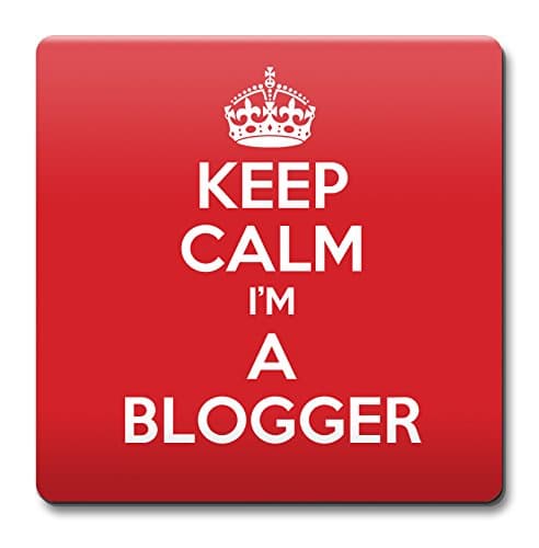 KEEP CALM I'm a Blogger Coaster - Coffee Cup Gift Idea present jobs