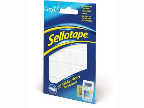 Sellotape sticky fixer pads