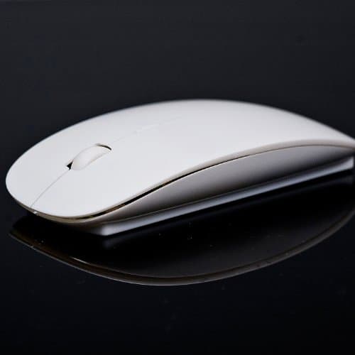 iMouse 2.4 GHz Wireless Optical Mouse (White), Transmission up to10M Operating Distance