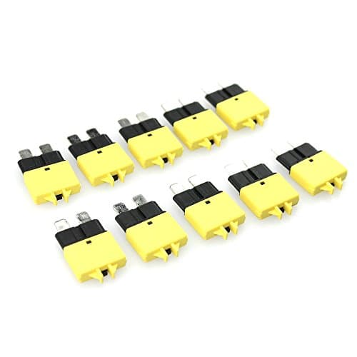 10 pcs 28V DC 20A Resettable ATC Circuit Breakers car manual reset circuit breaker