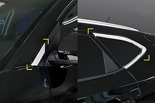 Chrome Frame For A and C Pillar Accessories