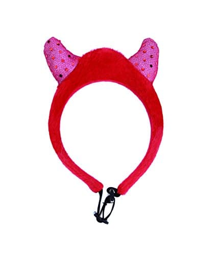 Doggy Things Halloween Light Up Devils Horns