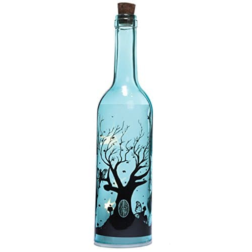 Blue Fairy Tree Decorative Bottle with LED Lights