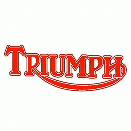 Triumph Sticker pre-spaced – Red – 20 cm