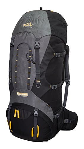 Tashiv Trekking Backpack Kentaurus 80 - black/yellow