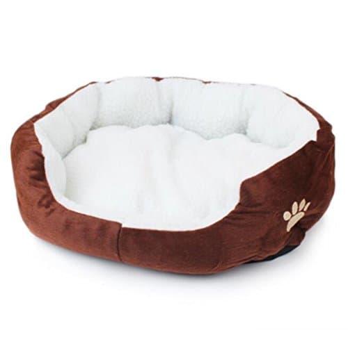 pureage Plush Soft Dog beds for medium dogs Keep Warm Clearance Washable 60 x 50 cm
