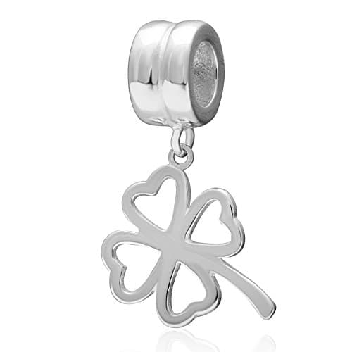 925 Sterling Silver Charms Simple Style for Bangle Snake Bracelets Necklaces Mum Gifts Mother Day Lucky Jewellery