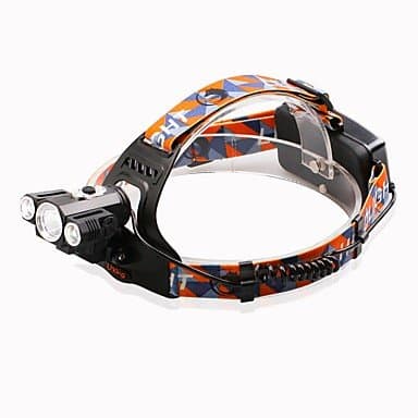 U'King Headlamps LED 5000 Lumens 4 Mode Cree XP-E R2 Cree XM-L T6 Batteries not included Adjustable Focus Zoomable Easy Carrying High