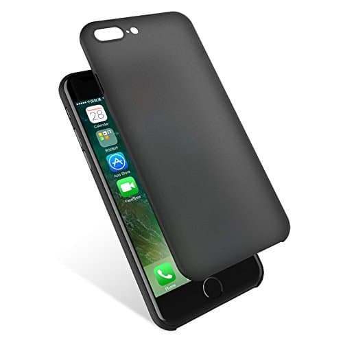 Case for iPhone 8 Plus iPhone 7 Plus Protective Case Ultra thin Lightweight cover for Apple iPhone 8Plus 7Plus Black
