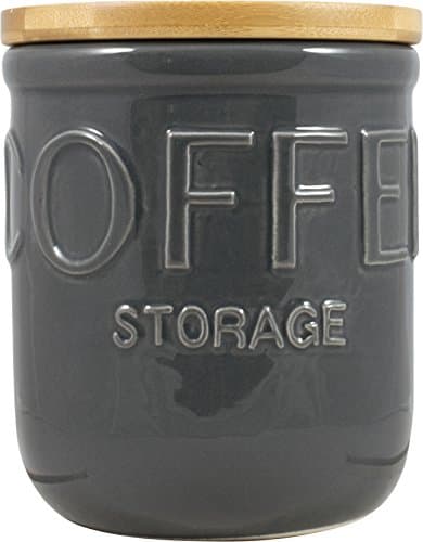 David Mason Design Otto Coffee Canister, Grey