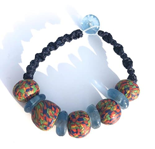 Ethnos Barcelona - multicolor glasses bracelet