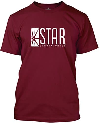 STAR LABS T SHIRT Burgundy-Medium
