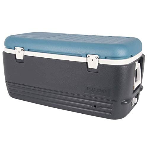 Igloo Maxcold 100 QT Jet Carbon / Ice Blue / White 5 Day Cooler