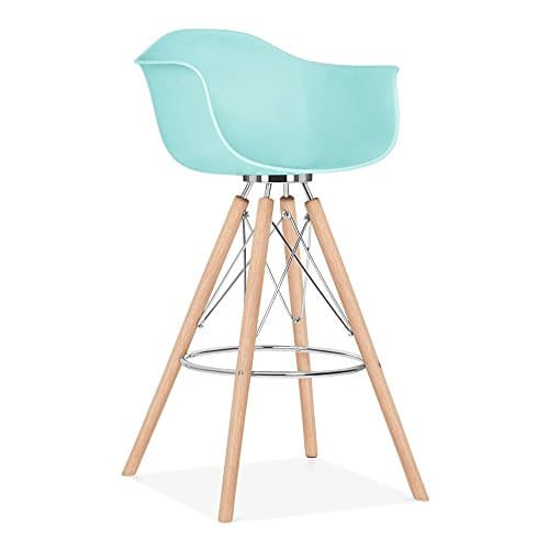 Cult Design Moda Bar Stool with Armrest CD3 - Pastel Blue