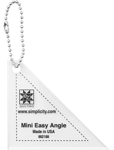 Mini Easy Angle Triangle with Key Chain Acrylic Template
