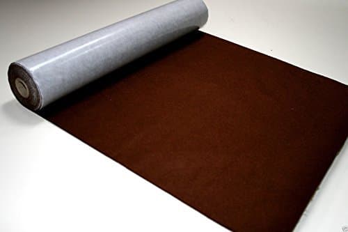 Self Adhesive Felt Baize Fabric Mini Rolls - Burnt Sienna, 1/2Mtr - 50cmx45cm