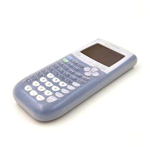 TI-84 Plus Silicone Case - EOVOLA Protective Cover Ultra Clear Anti-Slip Skin-Friendly Safe-Grip Silicone Skin Case for Texas Instruments TI-84 Plus Graphing Calculator