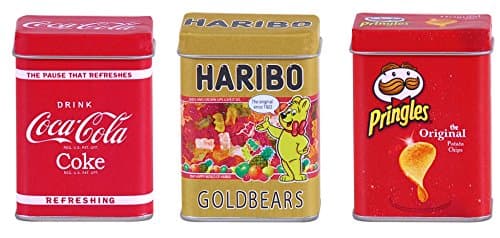 Tanner 566" Coca Cola/Haribo/Pringels Metal Cans Set