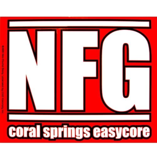 New Found Glory - Coral Springs Easycore - Decal