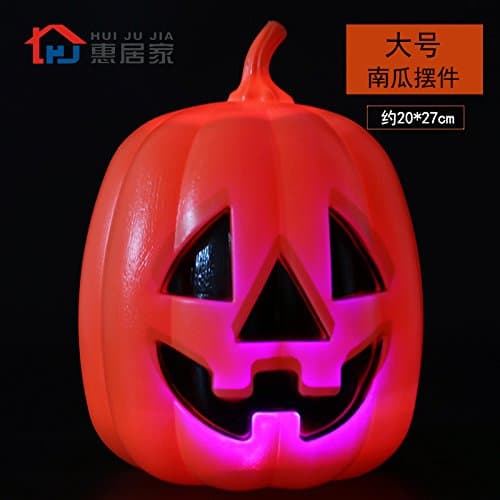 LongBai Halloween pumpkin light large with light pumpkin light large pumpkin lanterns barKTV restaurant offers an ornaments , large pumpkin ornaments light-emitting sound