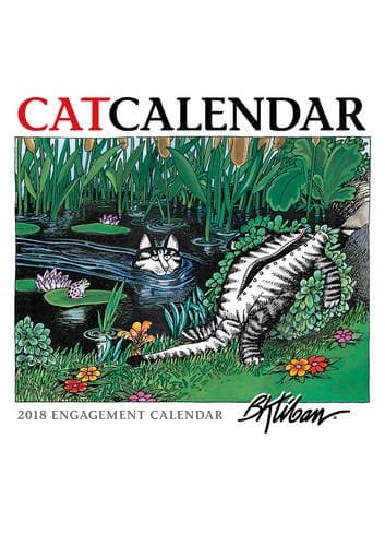 2018 B. Kliban: CatCalendar ENGAGEMENT CALENDAR