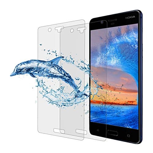 Nokia 8 Tempered Glass, NOT A SCRATCH on Your Screen, Profer [100%Transparency] [9H 2.5D] ULTRA THIN [InvisibleShield] Glass Screen Protector for Nokia 8