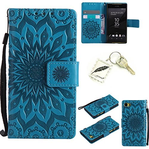 Slim Bumper Case PU Case for Sony Xperia Compact Z5/Z5 mini soft protective Flexible Soft Lightweight Shock Resistant. Slim Silicone Cover Case Cover Cap – Photo Frame Keychain # TQB 6