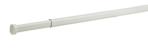 Levolor Oval Spring Tension Rod 28" - 48" White