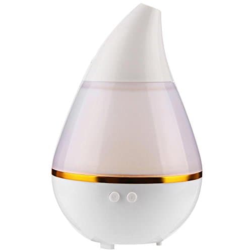 LED Light Ultrasonic Aroma Humidifier Air Diffuser Purifier Atomizer for Home Use Energy-saving At Any Place,Cool Mist Car Air Purifier Steam Diffuser