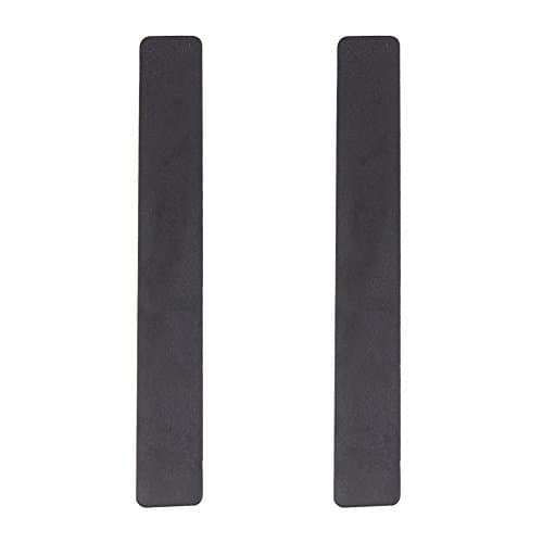 Hoowvii 2 Pack Rubber Scratch Protectors for 2 Wheel Bumper Guards Self Balance Scooter Hoverboard-Black