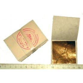 Sim Gold Leaf Leaf, 45mm x 45mm