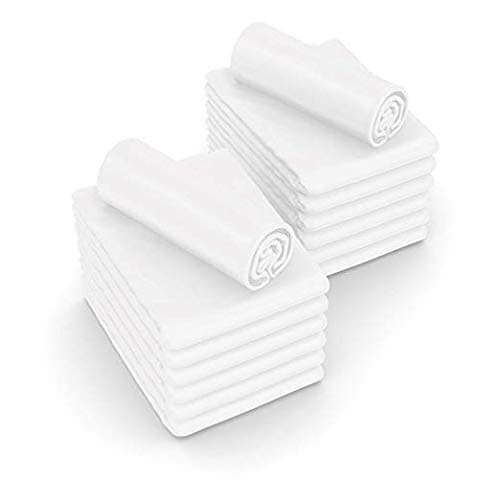 JMR White Classic Cotton/Polyester Blend Flat Muslin Draw Bed Sheet T130