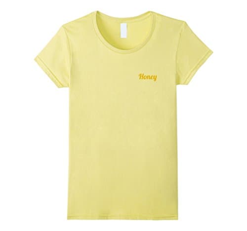 Womens Honey T-shirt Medium Lemon