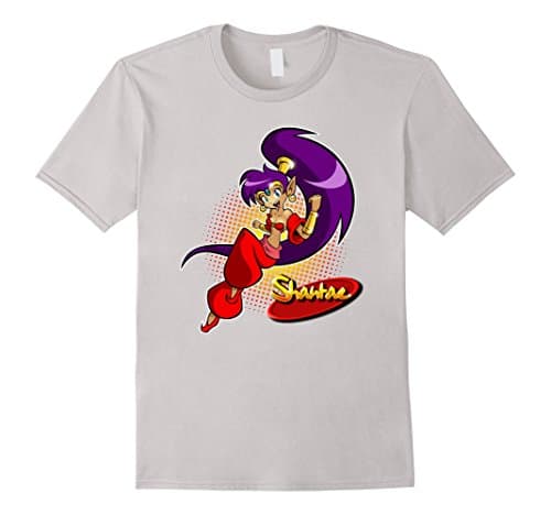 Men's Classic Shantae T-shirt Medium Silver