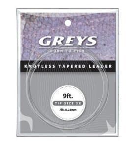 Greys Knotless Tapered Leaders