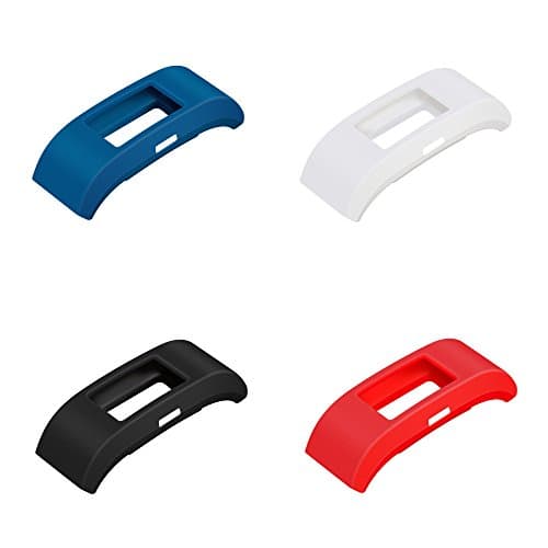 Fitbit Charge 2 Band Cover Pinhen Fitbit Charge2 Case Soft Silicone Sleeve Protector Band Cover Accessories for Fitbit Charge 2 (Charge2 4Set)