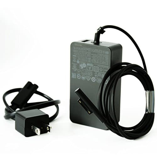 Windpnn 65W 15V 4A Charger Adapter for Surface Book Model 1706 Tablet Power Supply Jack 6Ft Power Cord w/ USB Port