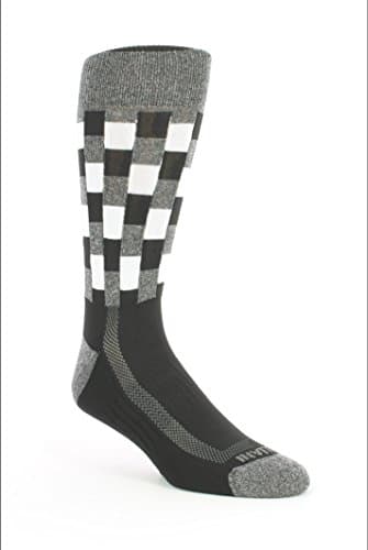 Remo Tulliani Men's Fox Bold Check Crew Sock