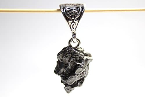 Campo del cielo Iron Meteorite Necklace Triangular ring Pendant weight 7~10 Gram