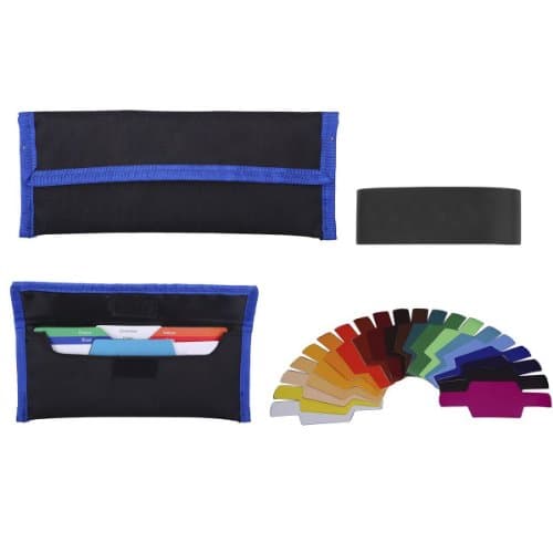 Plus Dig Photographic Design Gels Universal Lighting Filter Kit For Nikon SB-910 SB-900, SB-800, SB-400, SB-700, SB-600, SB-300, SB-80DX, SB-50DX, SB-30, Speedlight Flashes