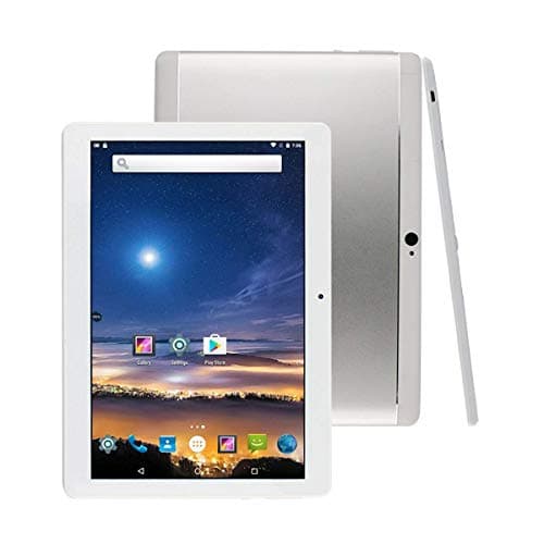 PENGYX 10 inch tablet 10.1" Inch Google Android Tablet 6.0 Octa Core Super Fast CPU, 2GB Ram+32GB Disk,Dual Camera, Wifi, Bluetooth, 1280x800 HD IPS screen, Google Play, Metallic silver